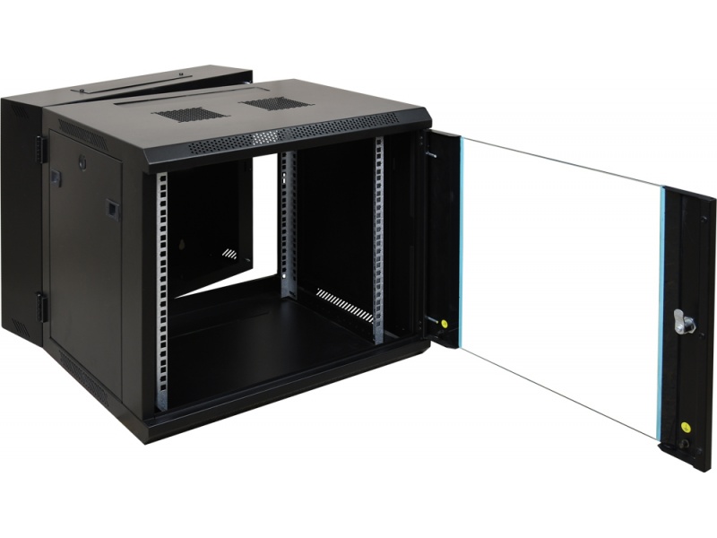 RACK DE PARED 9U 600X600MM PIVOTANTE - SUNTEC