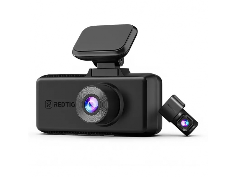 Dashcam Redtiger F17 4K Triple Canal GPS WiFi