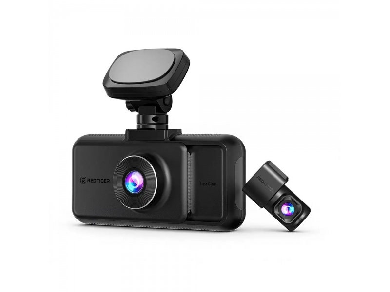 Dashcam Redtiger 3 Canales 4K/2.5K WiFi GPS Pantalla T�ctil