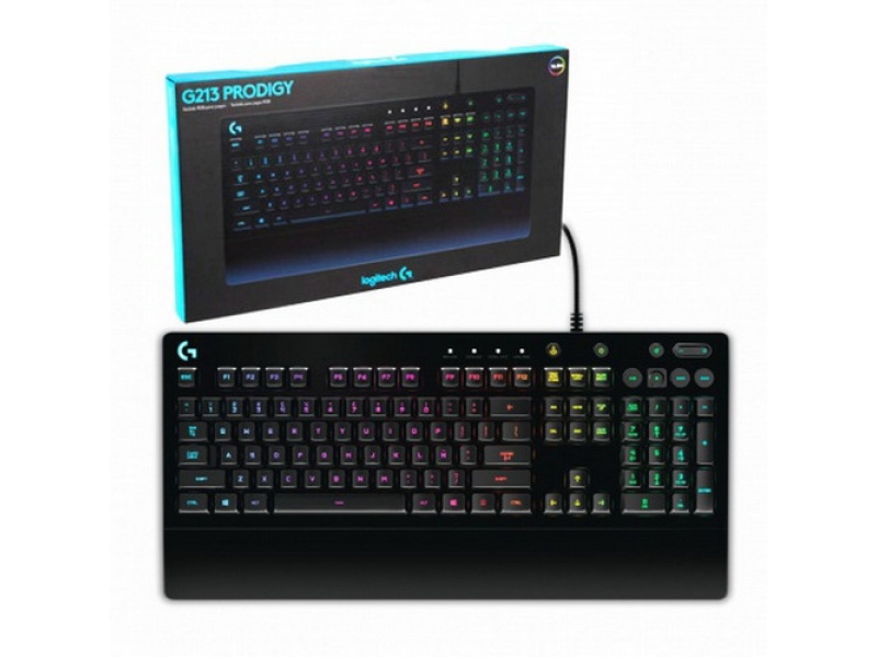 Teclado Logitech G213 Prodigy RGB Gaming